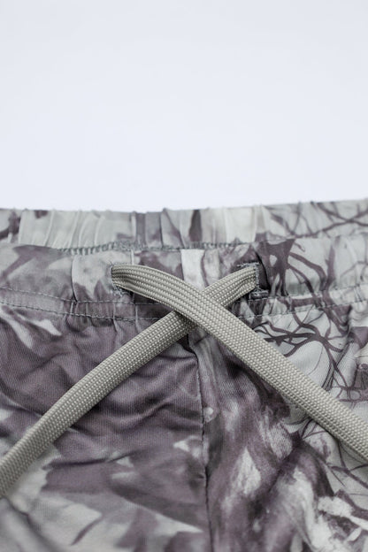 Jed North Men's Agile Bodybuilding 4'' Shorts w Zipper Pockets - Leaf Camo