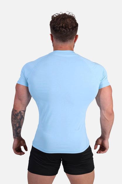 Jed North Men's Agile Short Sleeve Training Tee - Arctic Blue