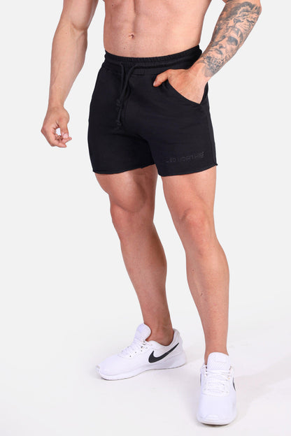 Jed North Men's Motion 5'' Varsity Sweat Shorts - Black