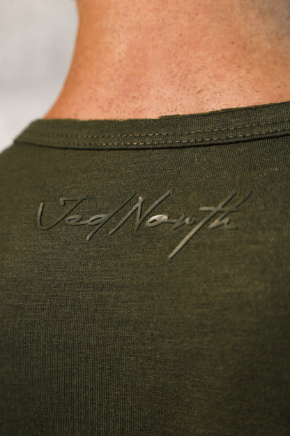 Jed North Men's Vital Raw-Hem Tank Top 2.0 - Green