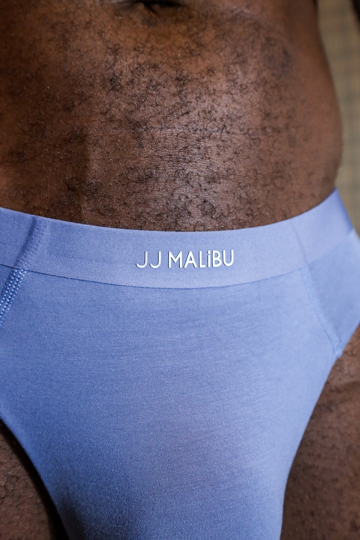 JJ Malibu Men's Premium Modal Athletic Thong - Steel Blue