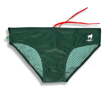 Maillot de bain Sunga pour homme CA-RIO-CA Bonsai Green - Vêtements de plage pour hommes