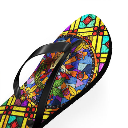 Maris Equi Men's Stained Glass Flip-Flops