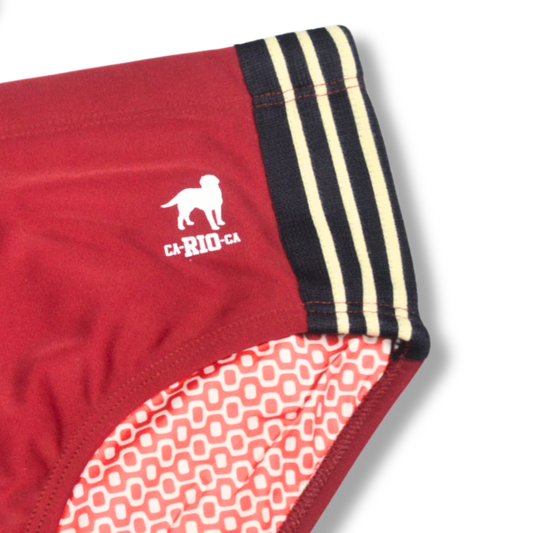 CA-RIO-CA Vermelho Sunga - Designer Swim Shorts