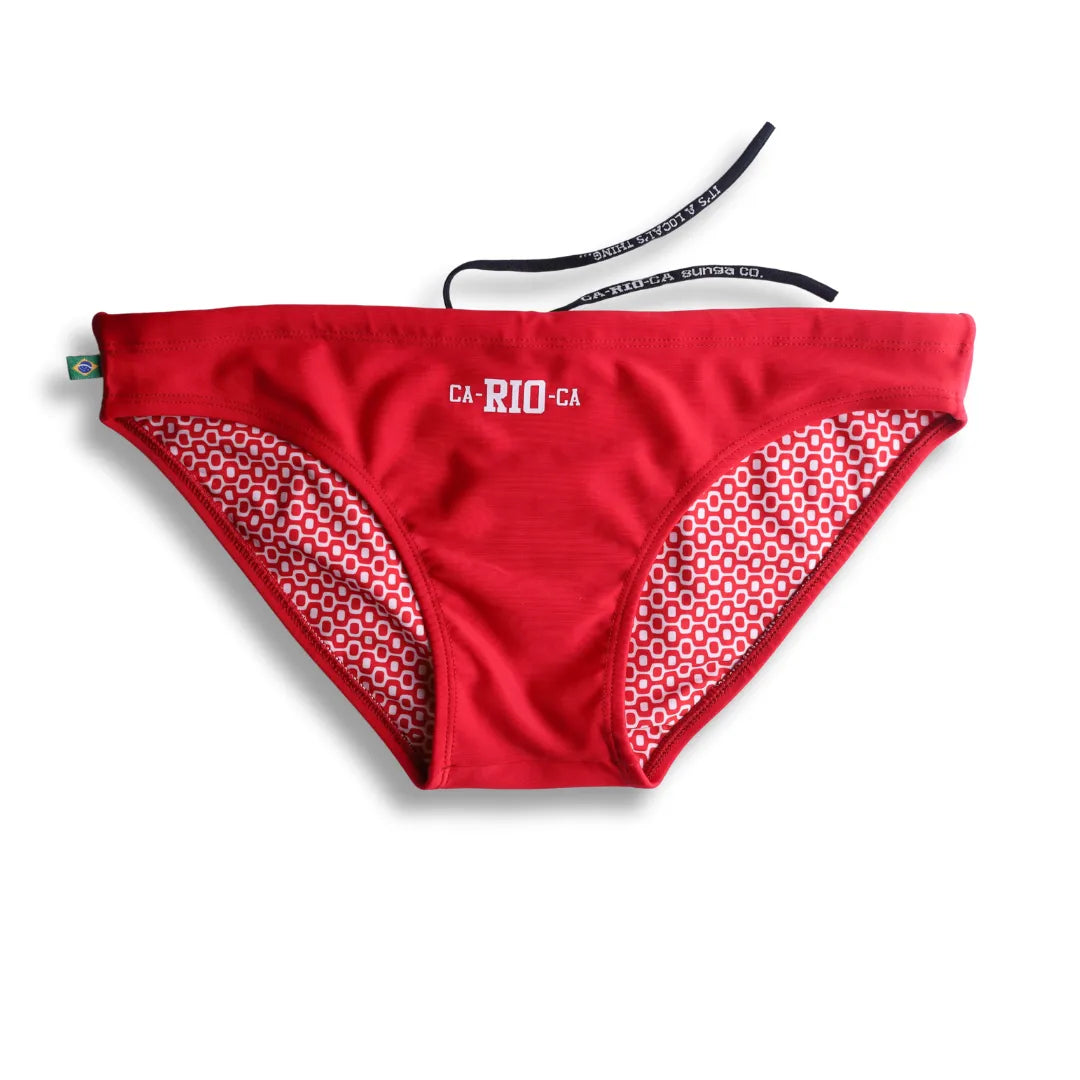 CA-RIO-CA LOGO SWIM Bikini - Herren Badehose Sunga - Strandmode für Herren