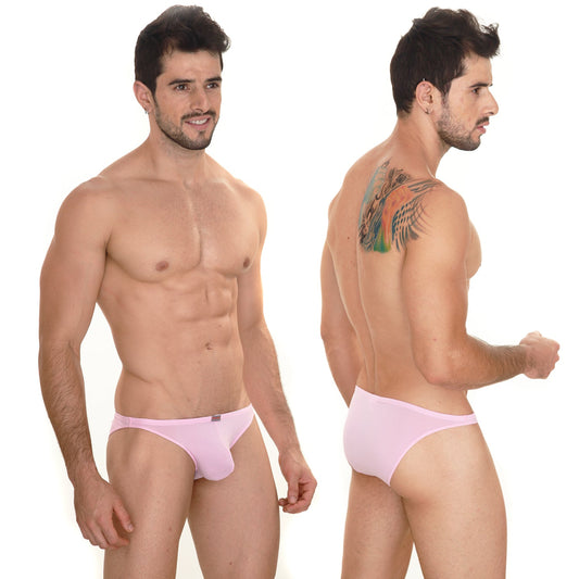 MetroMaleWear sunbathing bikini pink 2004-02 pink men’s briefs with smooth form-fitting design for comfortable wear