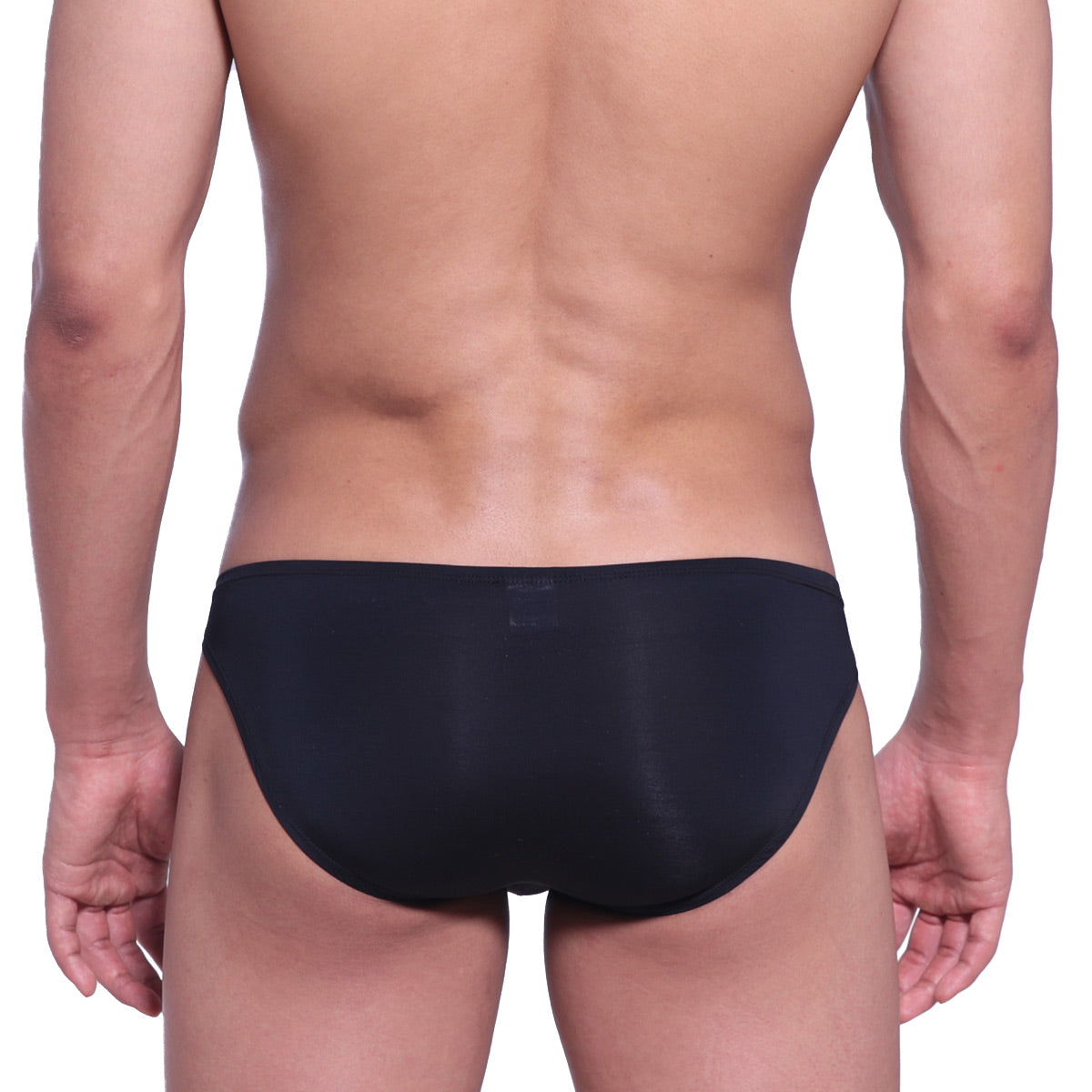 Black metro malewear minimo hip brief 2006-20 with smooth form-fitting design ideal for everyday wear