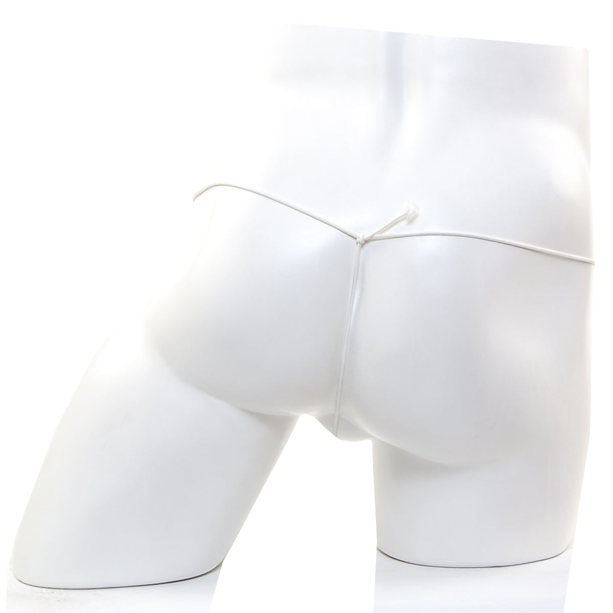 Silver thong belt with minimalist design and thin sleek straps from metromalewear microfiber g pink 2015-02 collection