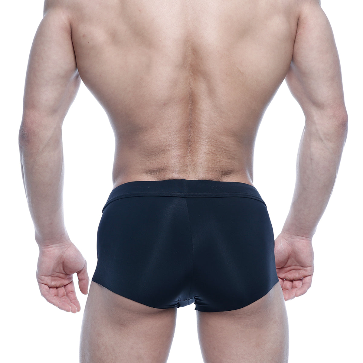 MetroMaleWear Naked Trunk Black 2026-01 black athletic briefs with smooth form-fitting fabric and snug waistband