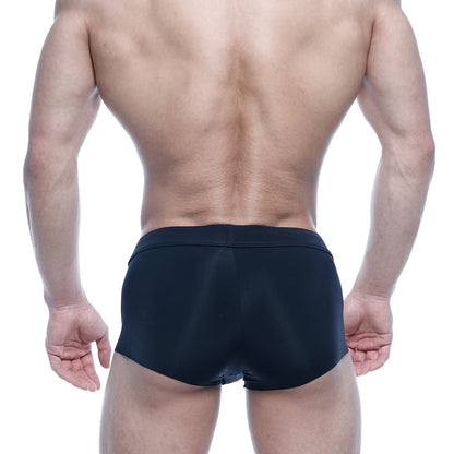 MetroMaleWear Naked Trunk Black 2026-01 black athletic briefs with smooth form-fitting fabric and snug waistband