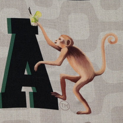 CA-RIO-CA Loco Monkey Canga de Praia- Brazilian Beach Towel (Sarong / Pareo)