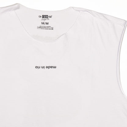 CA-RIO-CA made in rio (Flip) – Ärmelloses Baumwoll-T-Shirt für Herren