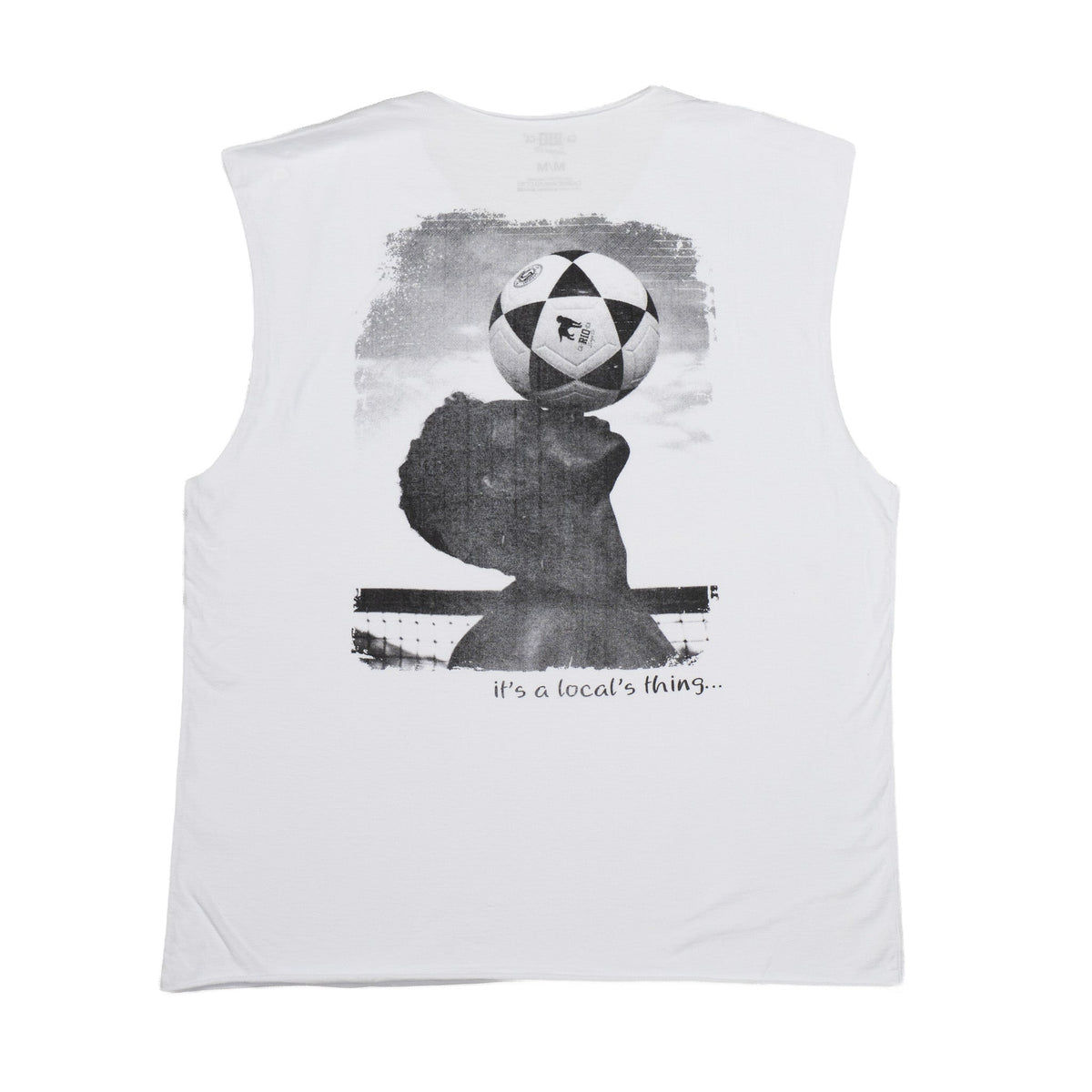CA-RIO-CA made in rio (Flip) – Ärmelloses Baumwoll-T-Shirt für Herren