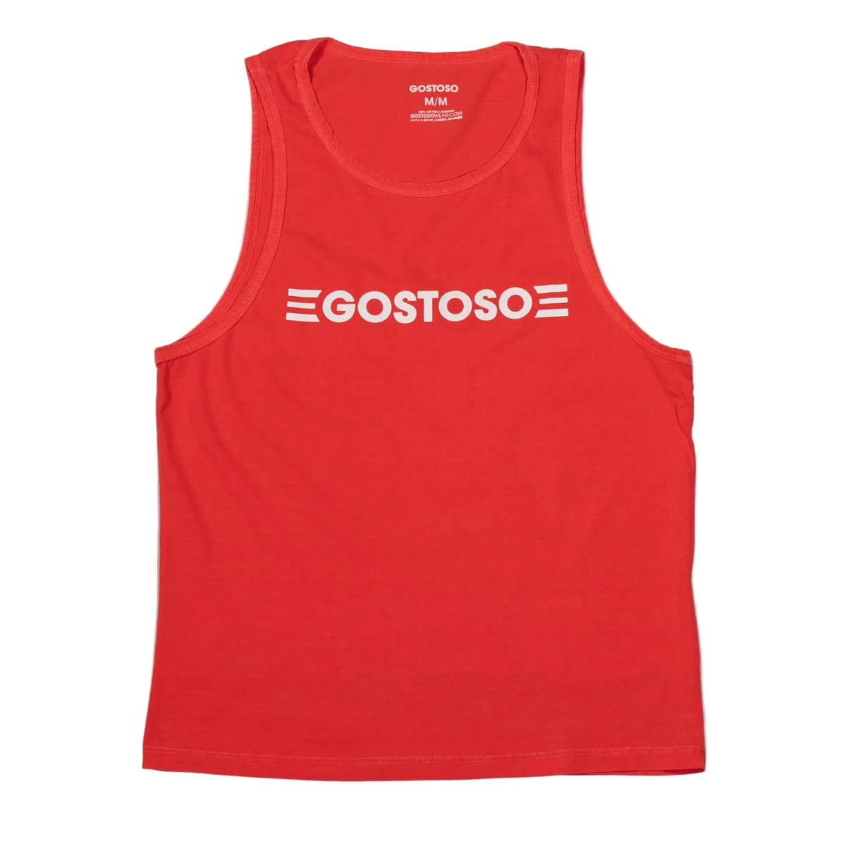 CA-RIO-CA GOSTOSO Red Tank  - Men's tank top