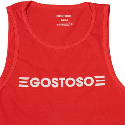 CA-RIO-CA GOSTOSO Red Tank  - Men's tank top