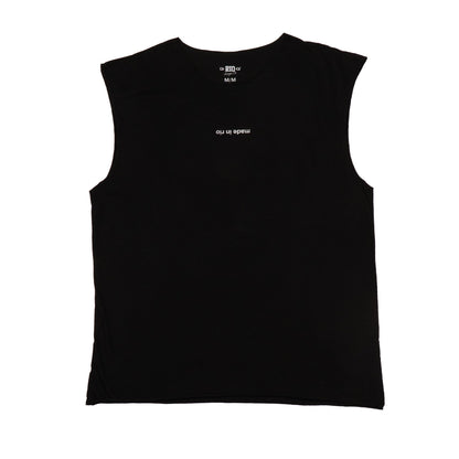 CA-RIO-CA made in rio (flip) - Men's Cotton Sleeveless T-Shirt