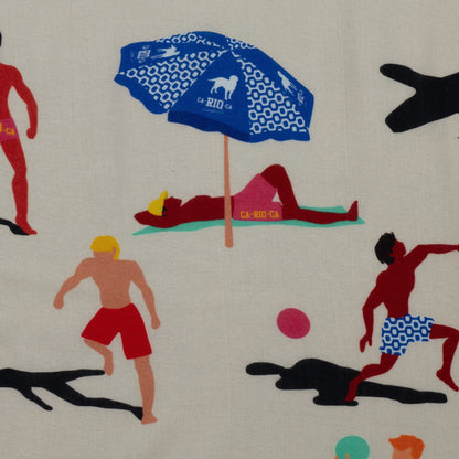 CA-RIO-CA COQUEIR Strand-Canga – Brasilianisches Strandtuch (Sarong / Pareo)