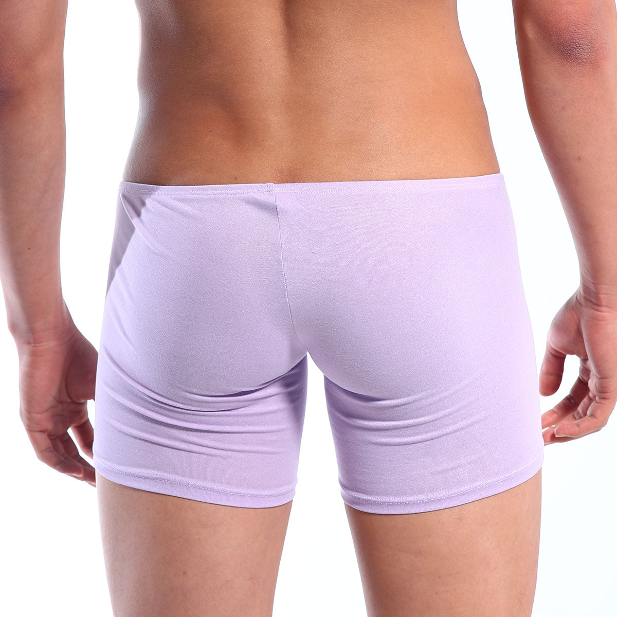 Lavender form-fitting men’s briefs by MetroMaleWear Minimo with smooth fabric and elastic waistband in violet 2034-09