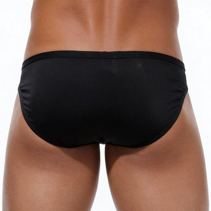 MetroMaleWear Continente brief black 2226-20 smooth form-fitting black briefs for comfortable everyday wear
