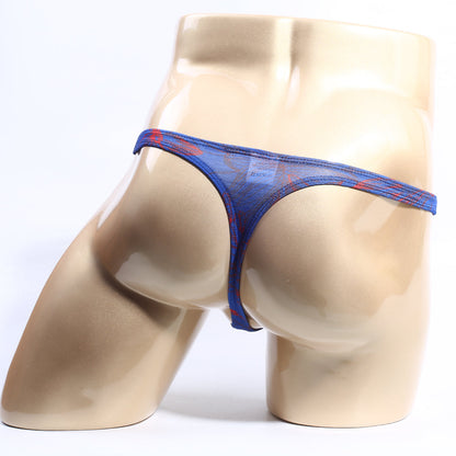 MetroMaleWear (M2W) Men's Mindle Thong Blue 2302-M23