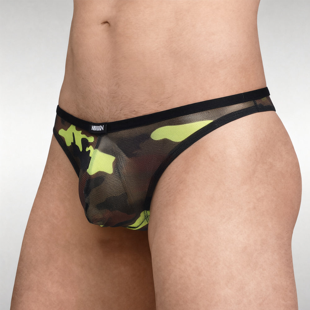 String pour homme Continente MetroMaleWear (M2W) vert 2342-62