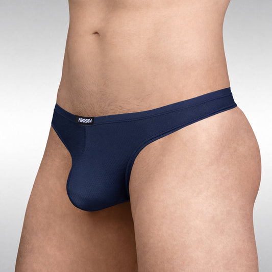 MetroMaleWear (M2W) String pour homme Flux bleu foncé 2352-28