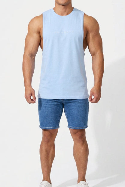 Jed North Men's Apollo Men's Sleeveless Training Tee - Blue