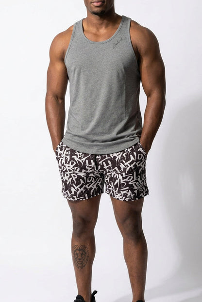 Jed North Men's Flex Training Stringer - Heather Gray