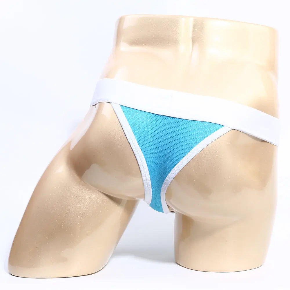 MetroMaleWear (M2W) Men's Lamancha Thong Turquoise 2912-08