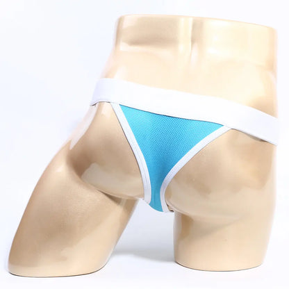MetroMaleWear (M2W) Men's Lamancha Thong Turquoise 2912-08