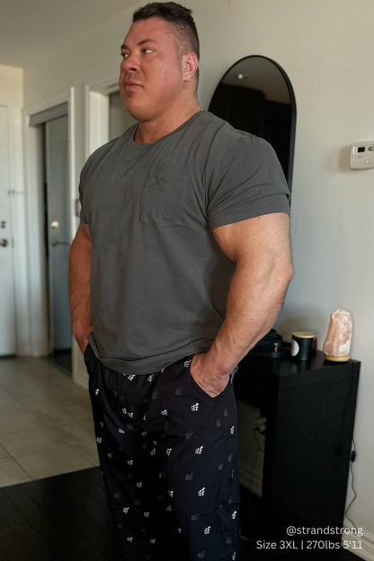 Jed North Men's Vintage Flex Joggers - Jed North Logo