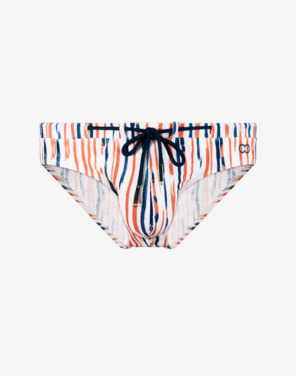 2EROS V30 Oceanus Red Swim Brief - Terracota