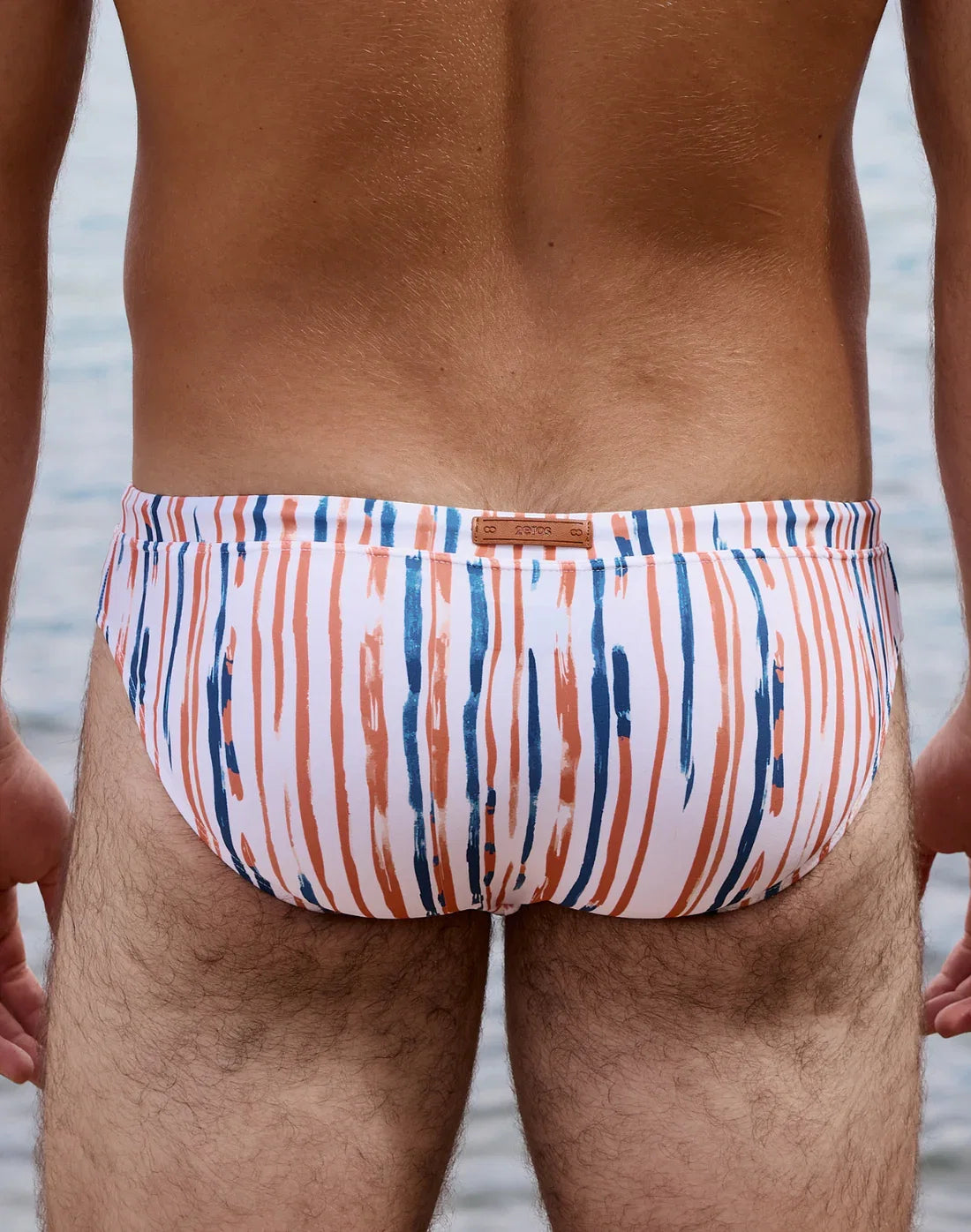 2EROS V30 Oceanus Red Swim Brief - Terracota