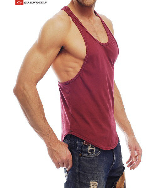 Débardeur muscle pour homme Go Softwear 4645A - Cardinal
