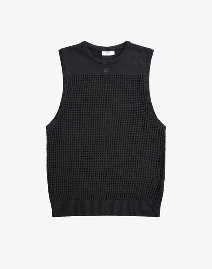 2EROS Miami Knit Tank - Black