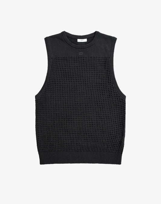 2EROS Miami Knit Tank - Black