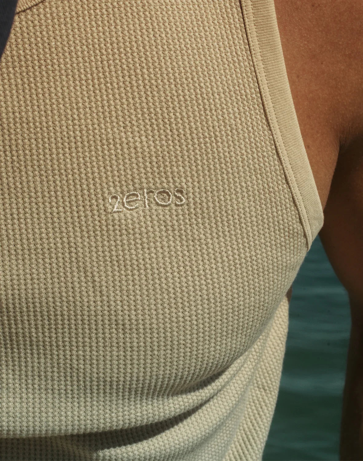2EROS Icon Tank Top - Beige
