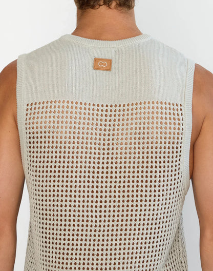 2EROS Miami Knit Tank - Grey