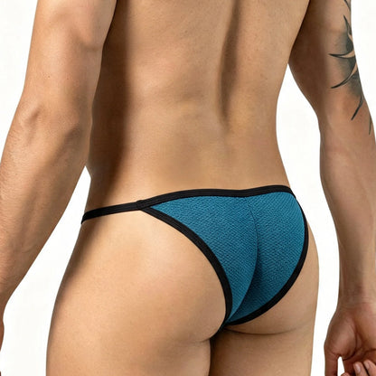 MetroMaleWear (M2W) Bikini pour homme Colmenas Bleu foncé 3007-28