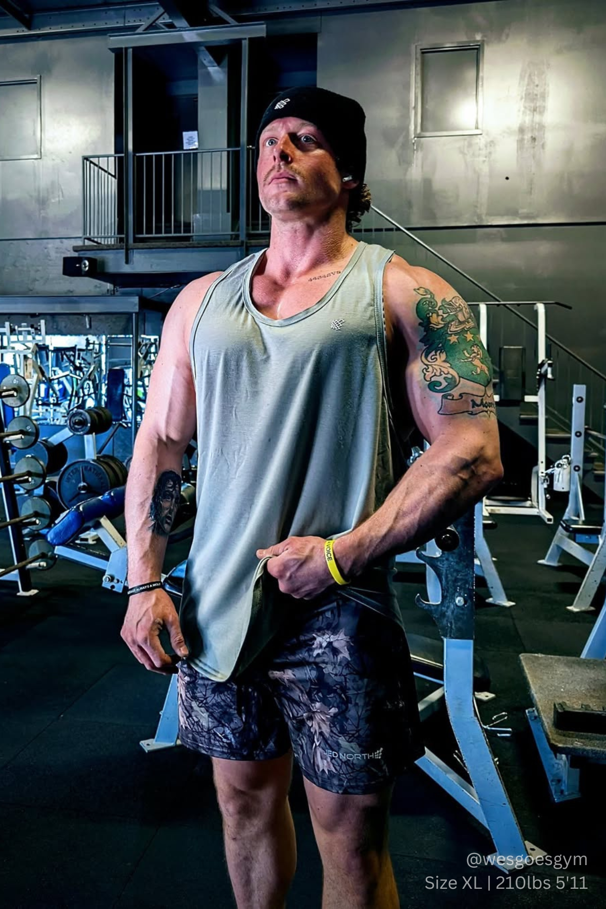 Jed North Men's Agile Bodybuilding 4'' Shorts w Zipper Pockets - Hunter Camo