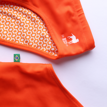 CA-RIO-CA Tangerine solids Men's Swimming Sunga - Beachwear for Men
