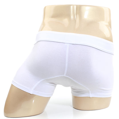 MetroMaleWear Deseo Boxer white briefs with smooth form-fitting design and elastic waistband for comfortable wear