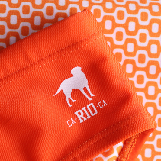 CA-RIO-CA Tangerine solids Men's Swimming Sunga - Beachwear for Men