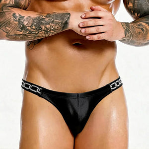 Bikini pour homme Emperador de MetroMaleWear (M2W) Noir 3604-M20