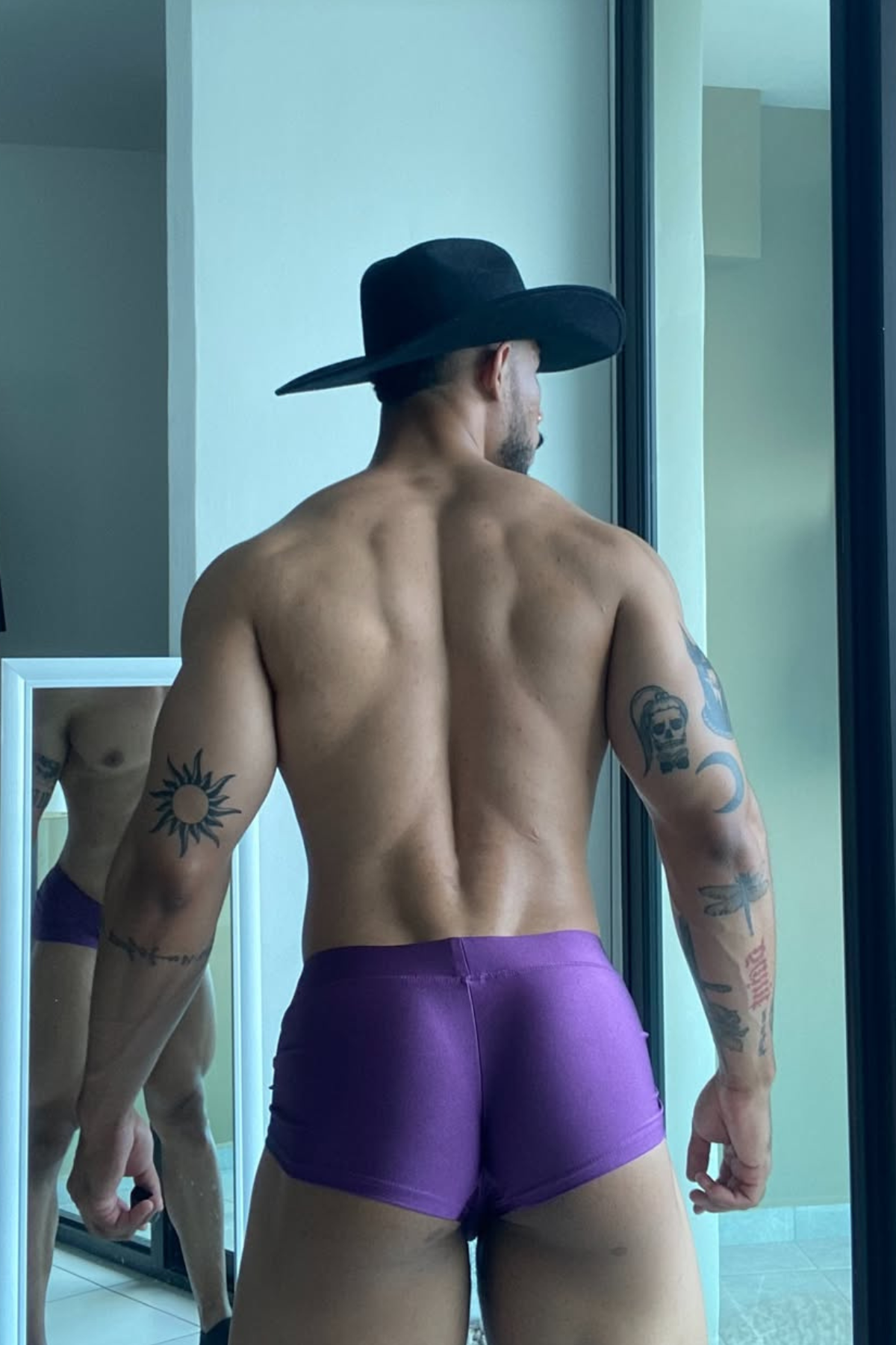 JJ Malibu Men's Dynamic Sheen Boxer Briefs - Magenta