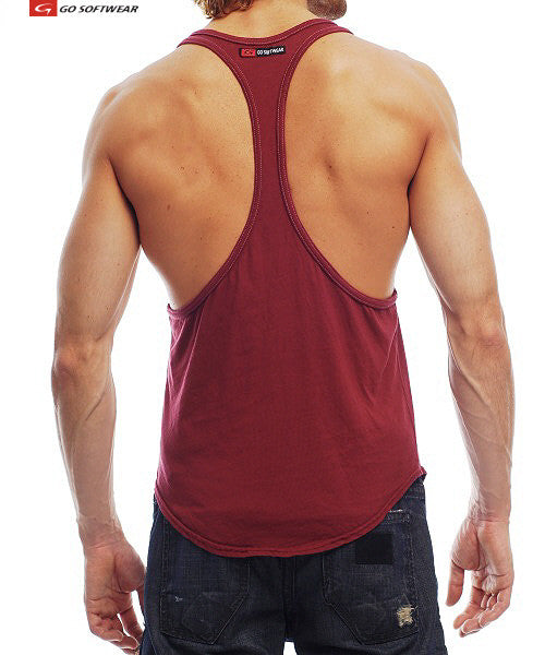Go Softwear 4645A Herren Muscle-Shirt - Cardinal