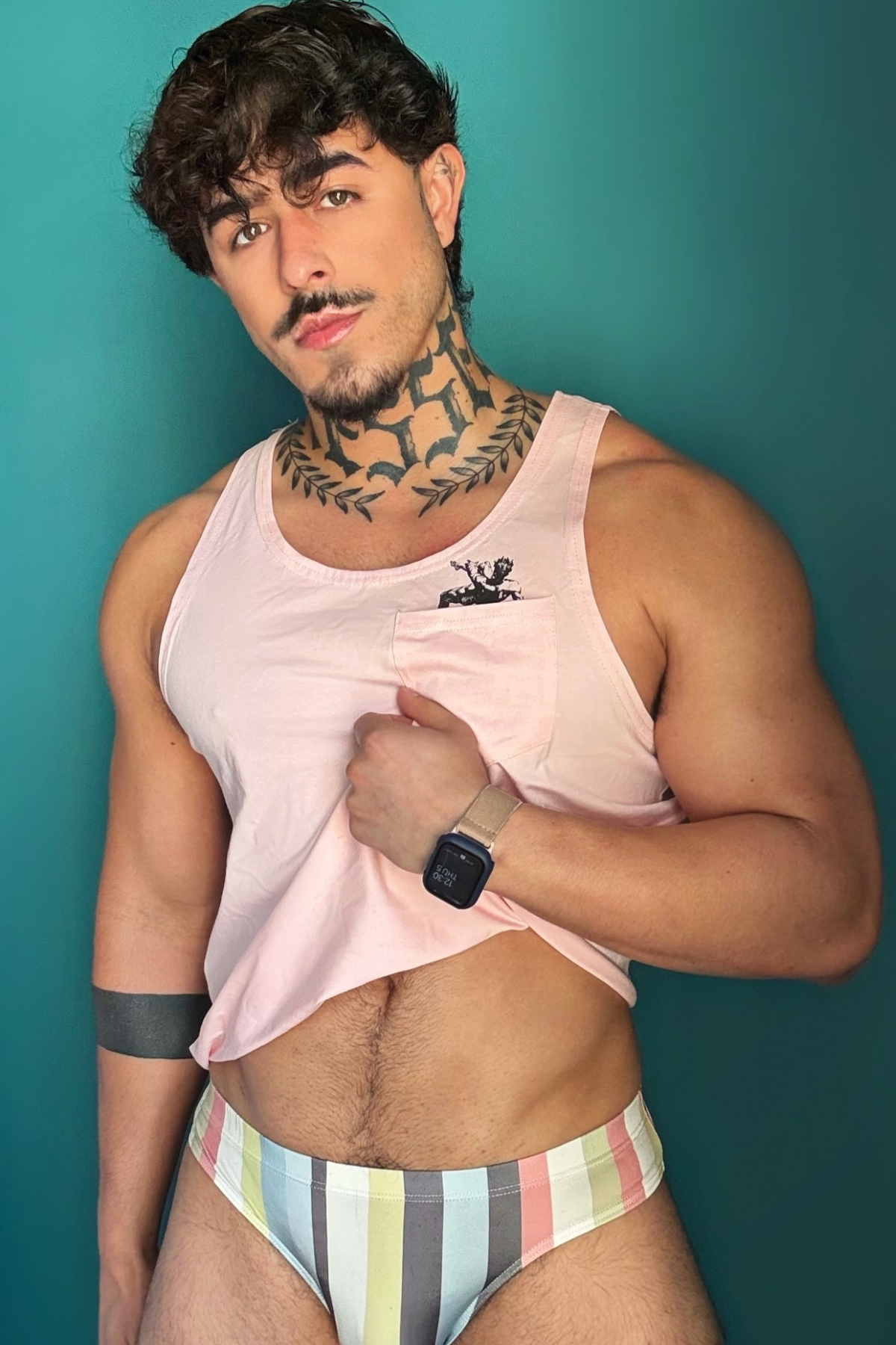 JJ Malibu Men's JJ Pocket Tank Top - Falling Angel