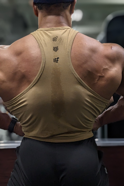 Jed North Men's Flex Training Stringer - Tan