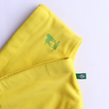CA-RIO-CA Lemonade Yellow solid Men's Swimming Sunga - Beachwear for Men
