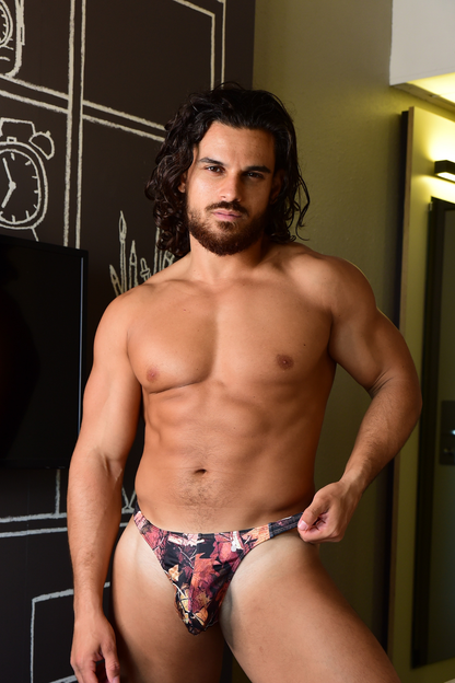 JJ Malibu Men's Cheeky Classic G-String Thong - Cajun Camo